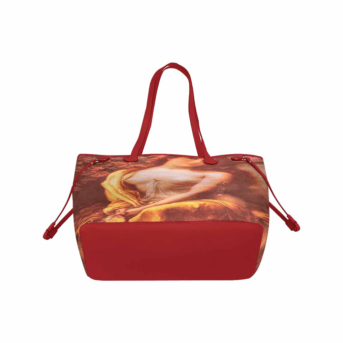 Victorian Lady Design Handbag, Model 1695361, Starlight, RED TRIM