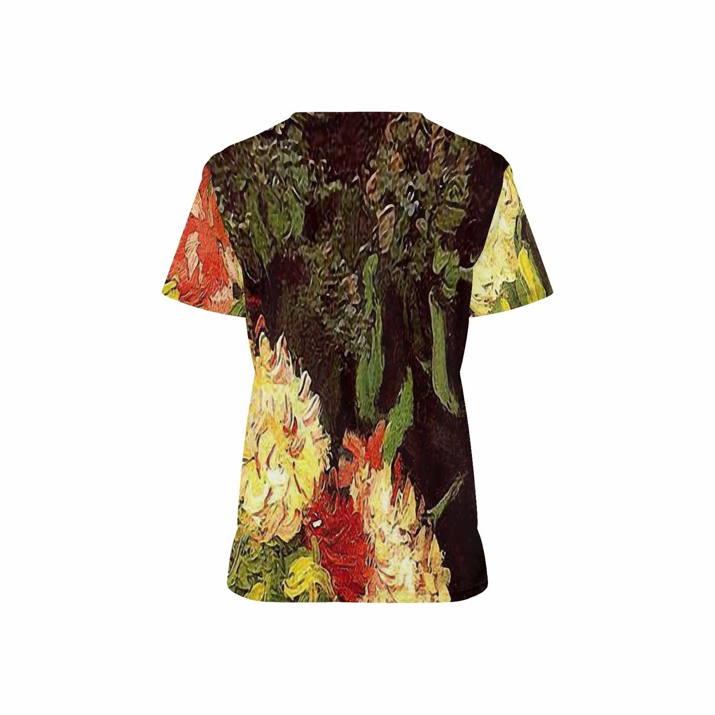 Vintage Floral professional scrubs, nurses scrub, unisex, Design 33