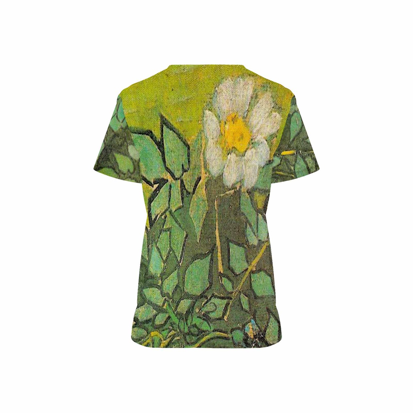 Vintage Floral professional scrubs, nurses scrub, unisex, Design 01