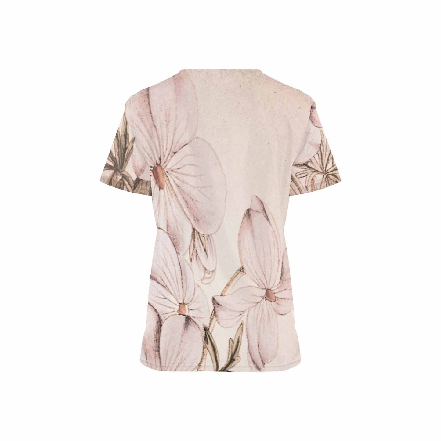 Vintage Floral professional scrubs, nurses scrub, unisex, Design 13x