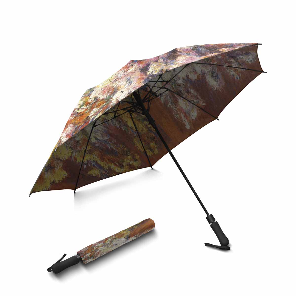 Victorian floral UMBRELLA, Mod U05, Design 57