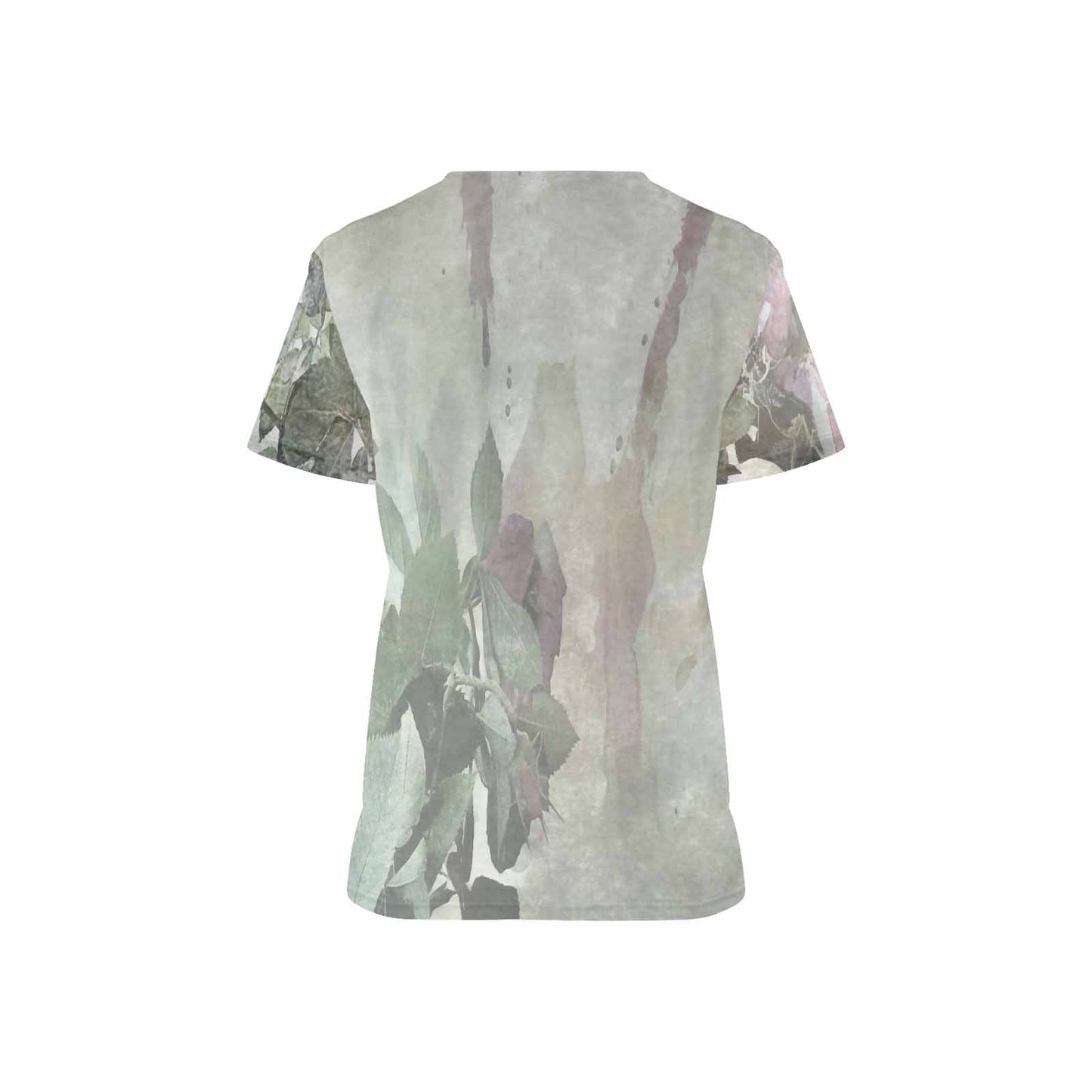 Vintage Floral professional scrubs, nurses scrub, unisex, Design 23