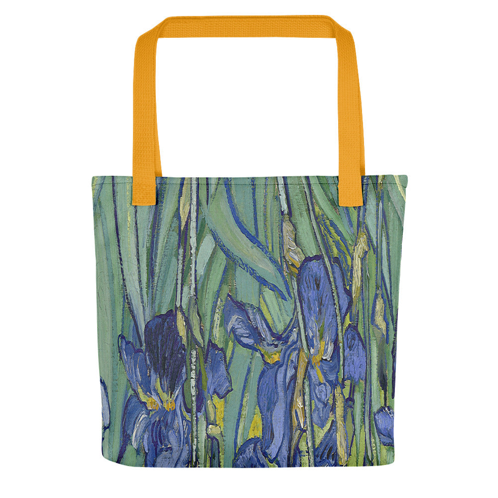 Vintage floral casual tote bag, beach bag, 15 x 15 inch, Design 40