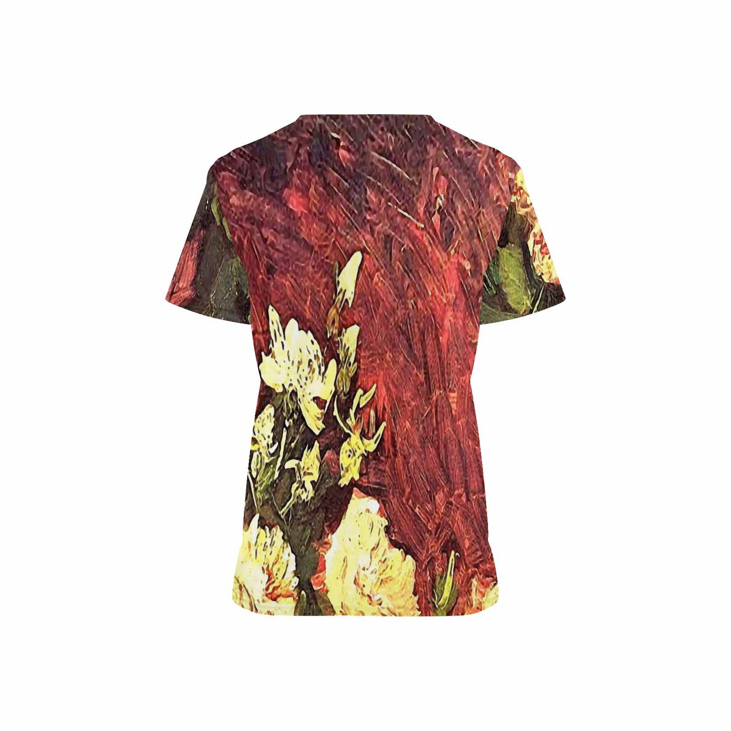 Vintage Floral professional scrubs, nurses scrub, unisex, Design 27