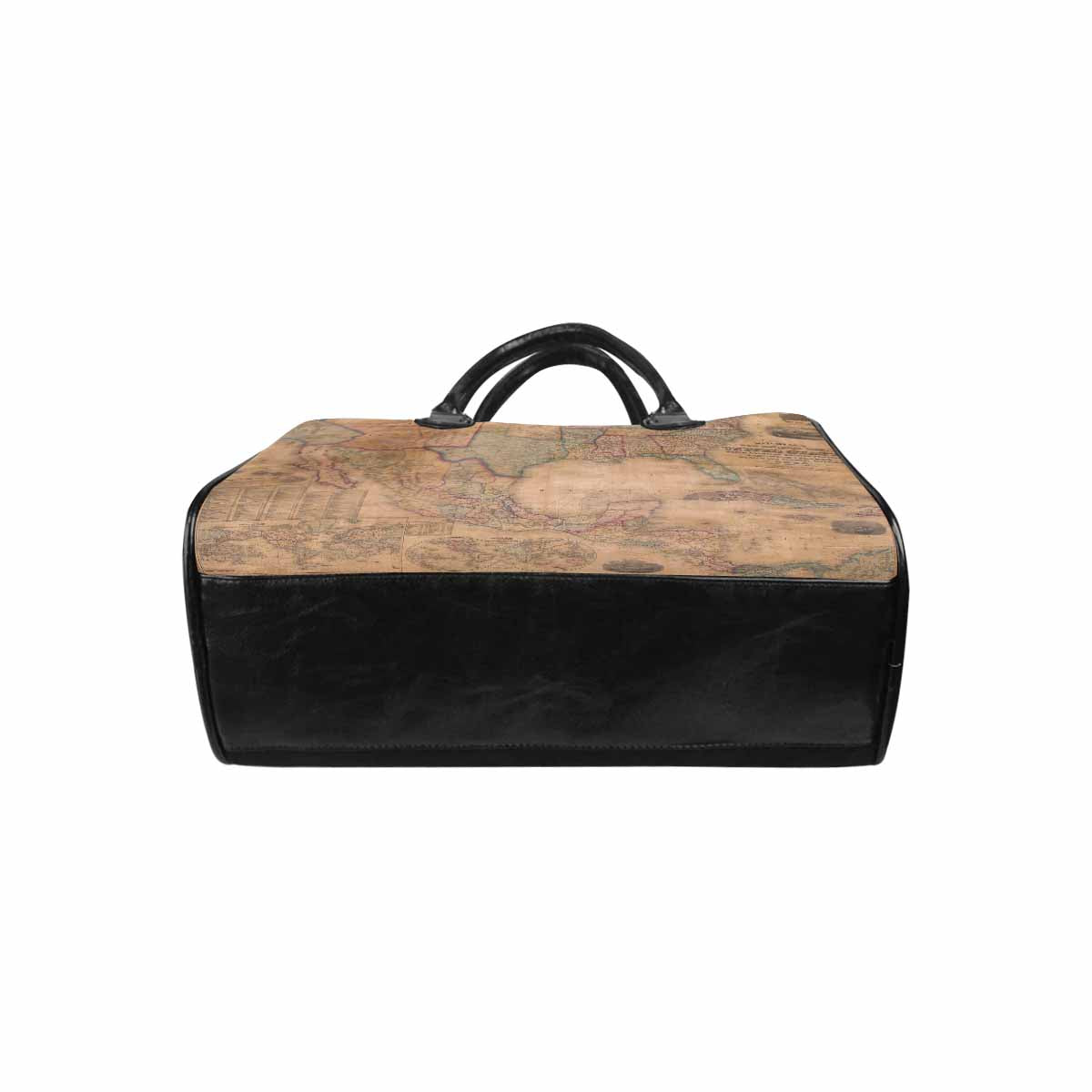 Antique Map design Boston handbag, Model 1695321, Design 28