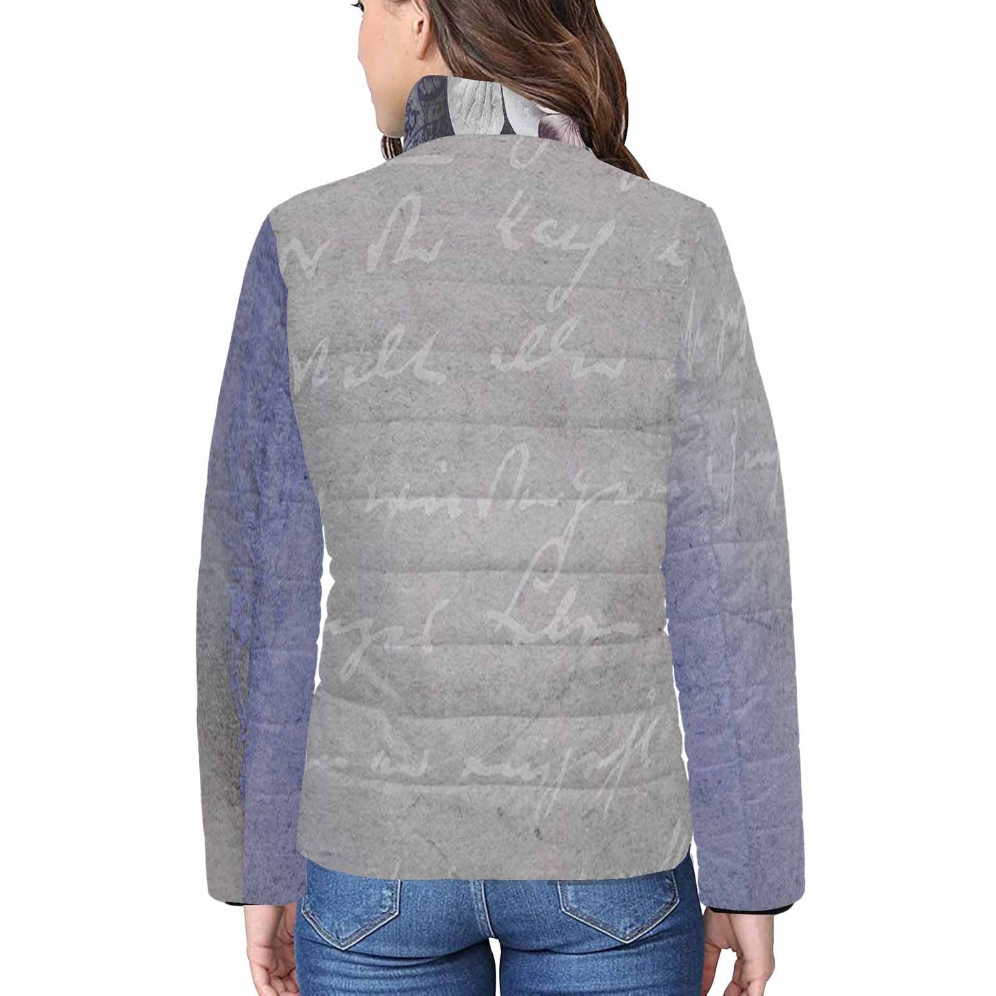 Antique general print quilted jacket, design 11