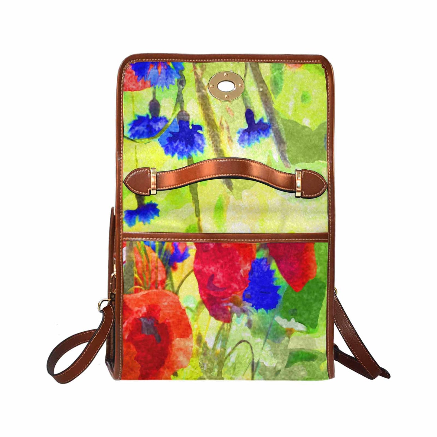 Water Color Floral Handbag Model 1695341 Design 211
