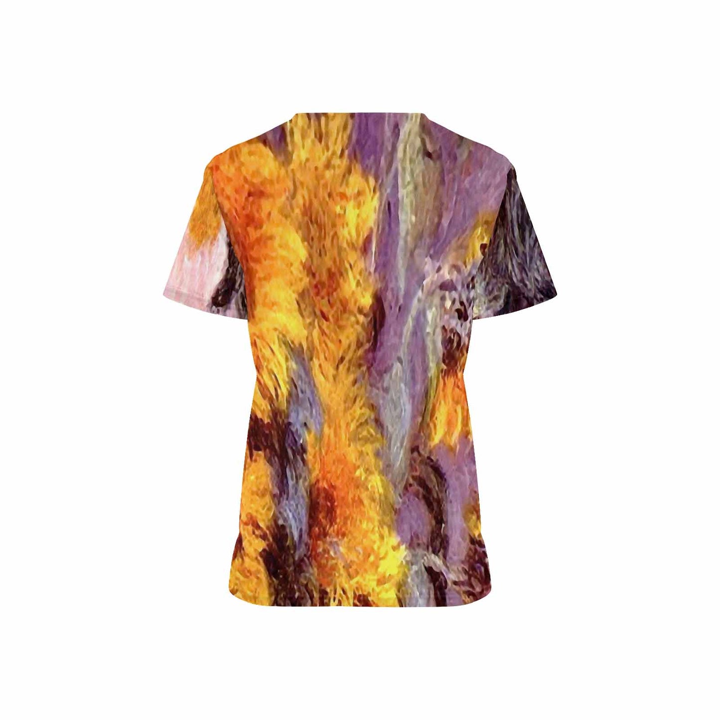 Vintage Floral professional scrubs, nurses scrub, unisex, Design 49