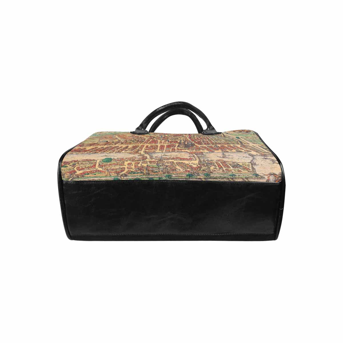 Antique Map design Boston handbag, Model 1695321, Design 24