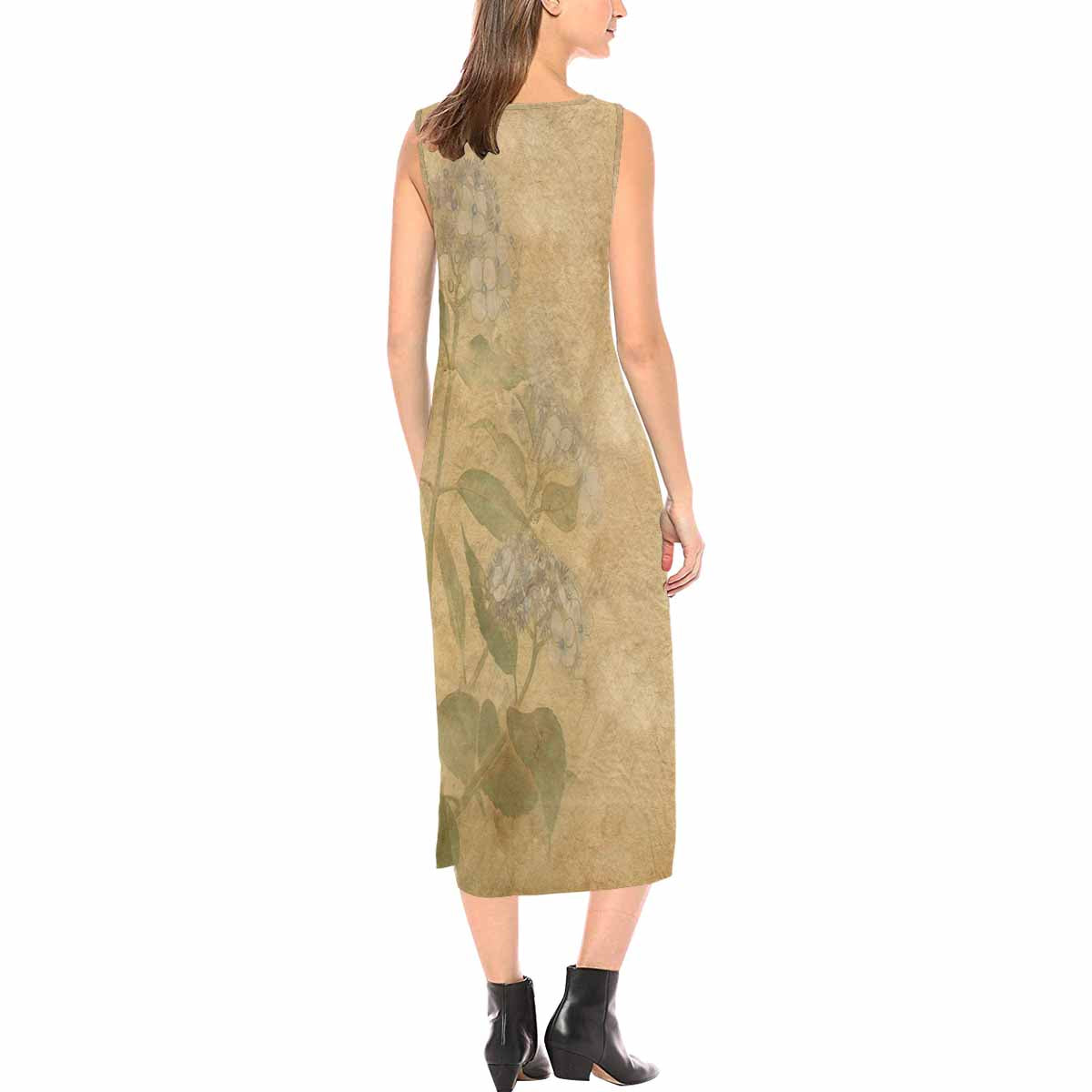 Antique General long chic dress, MODEL 09538, design 28