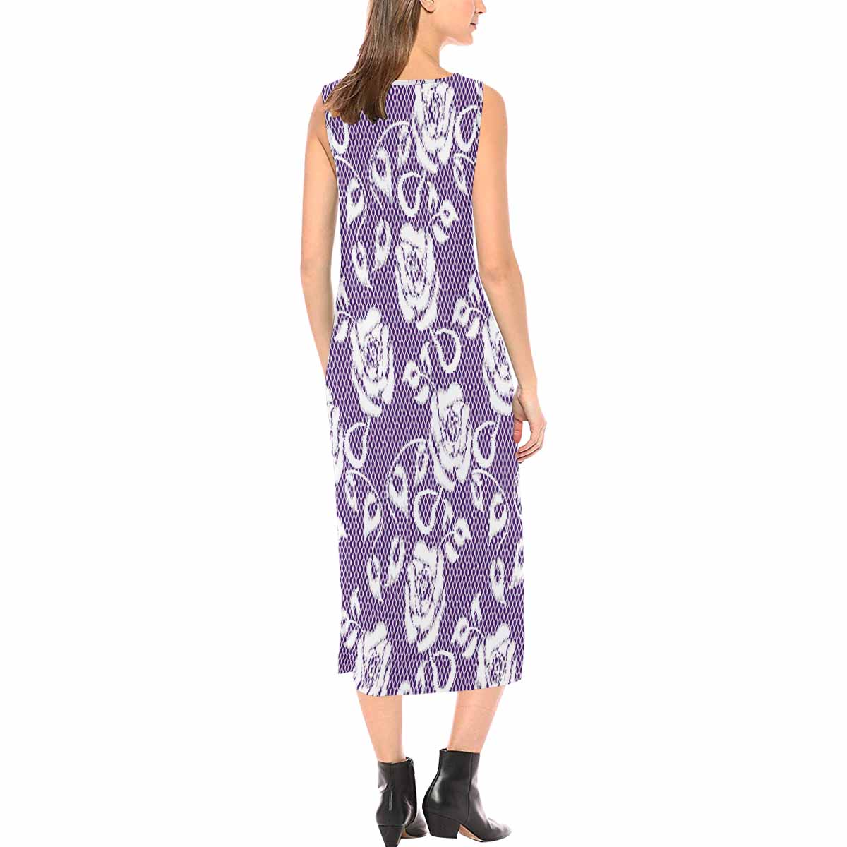 Victorian lace chic long dress, Design 18