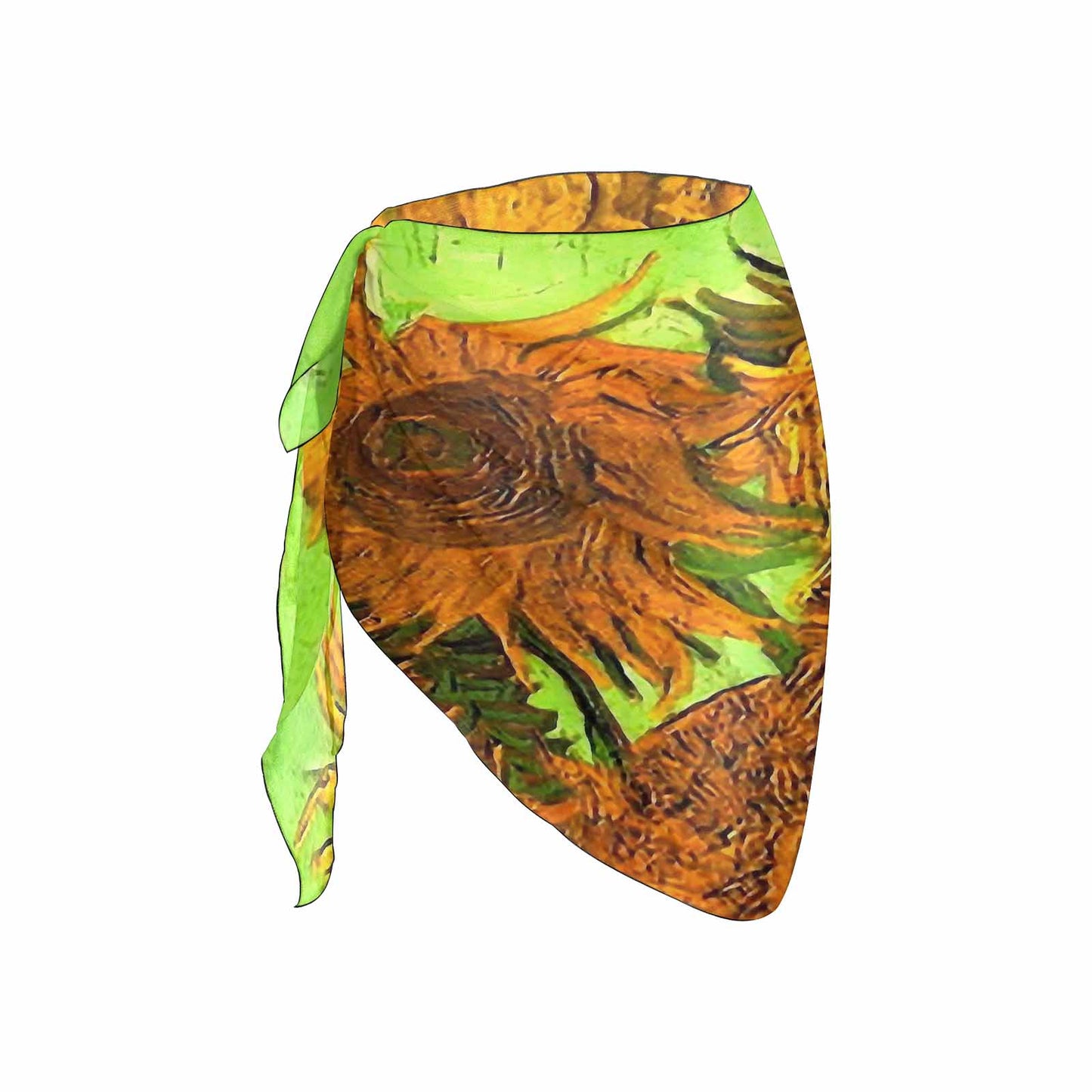 Vintage floral, beach sarong, beach coverup, swim wear, Design 48