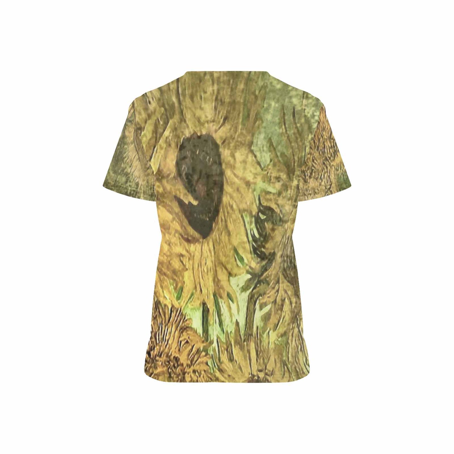 Vintage Floral professional scrubs, nurses scrub, unisex, Design 48x