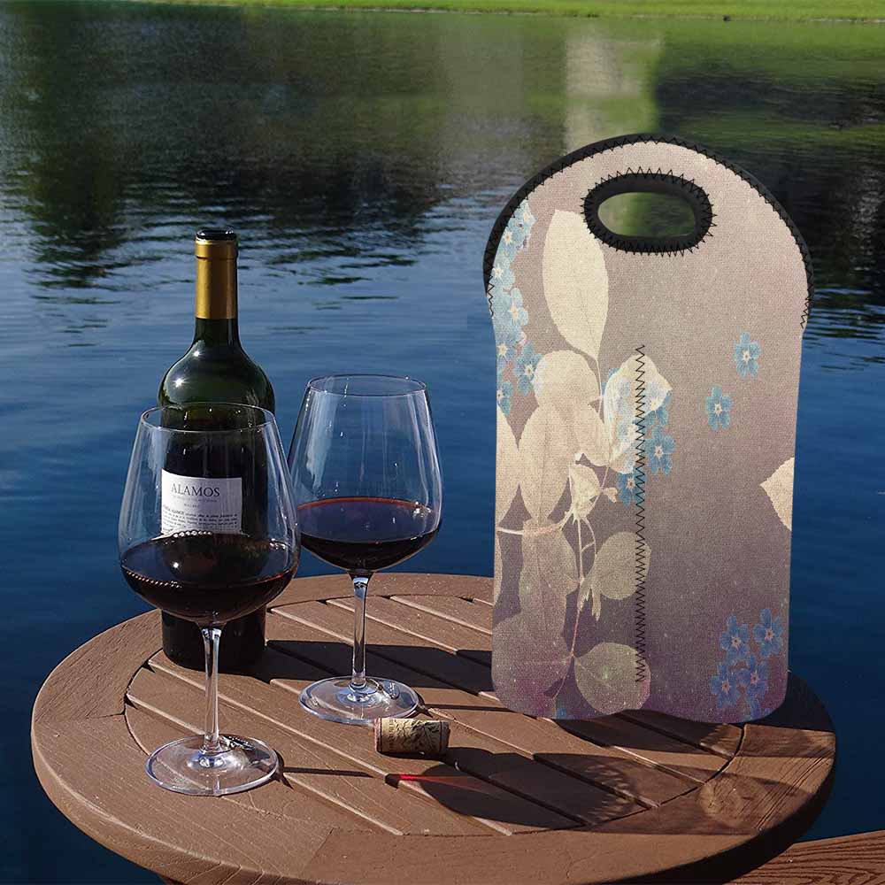 2 Bottle General Victorian wine bag, Design 48