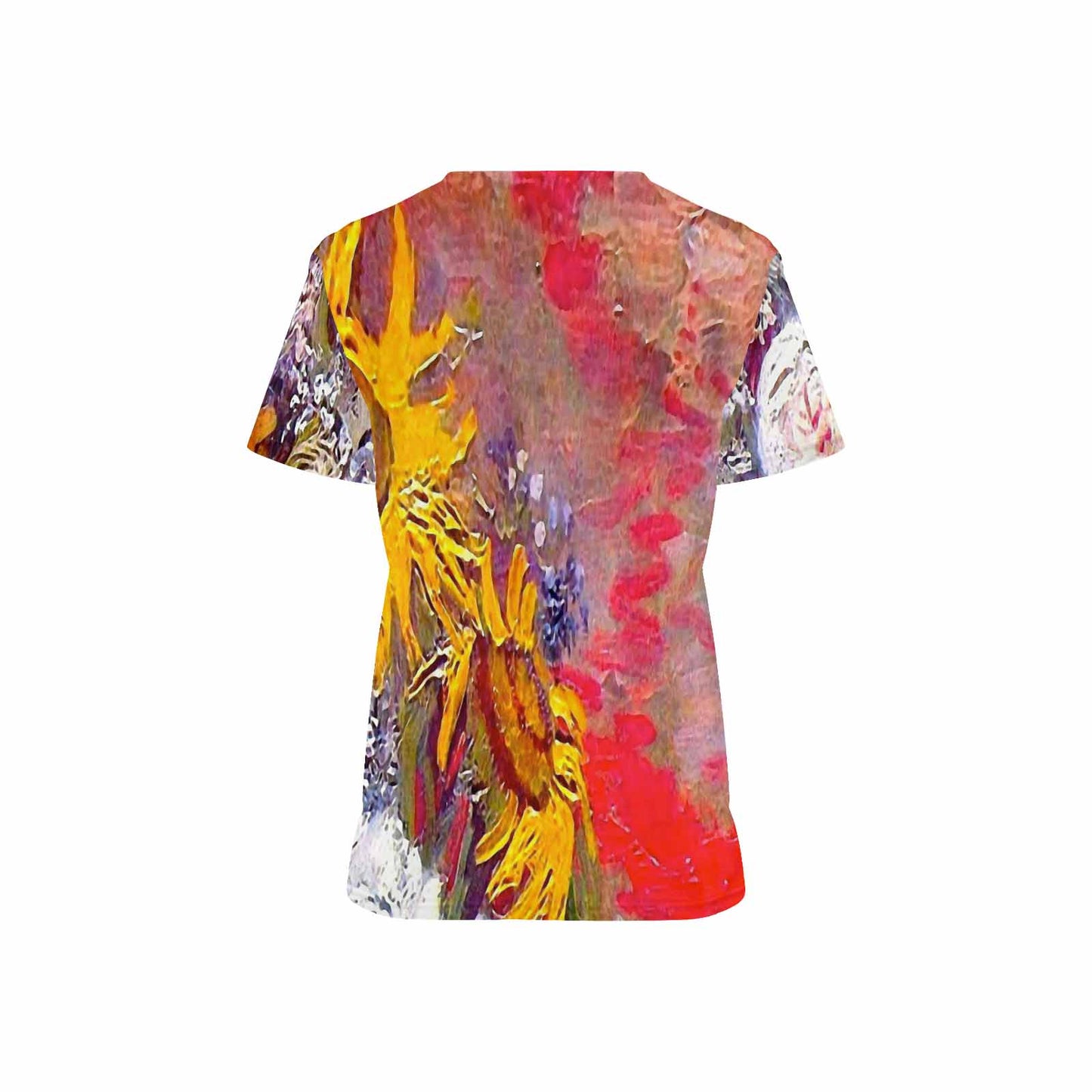 Vintage Floral professional scrubs, nurses scrub, unisex, Design 54