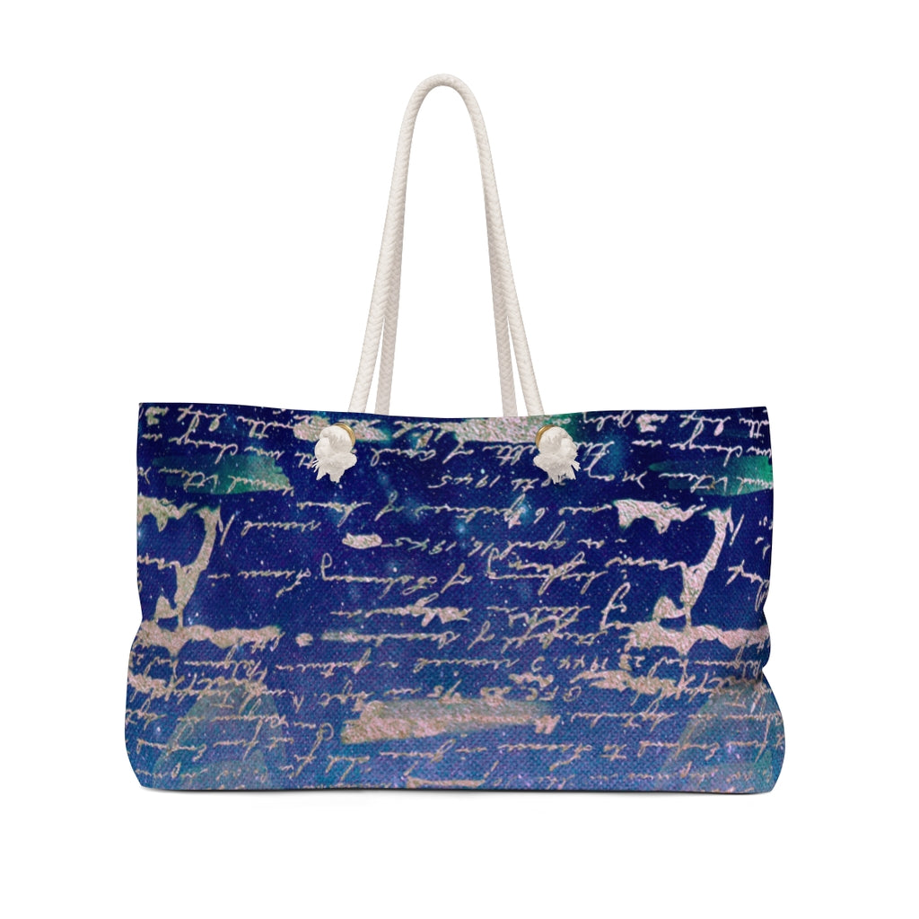 Antique General print weekender bag, casual tote, design 52