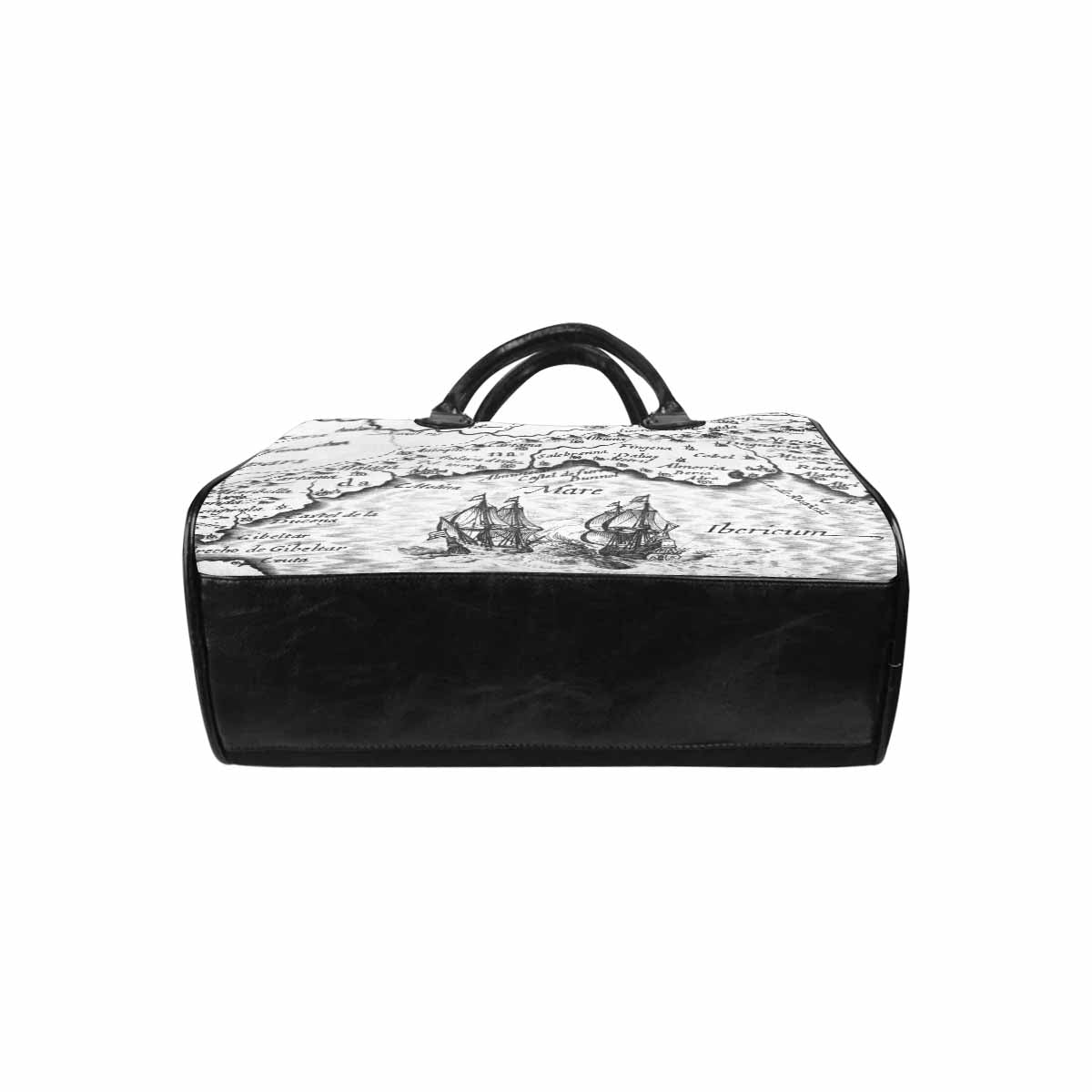 Antique Map design Boston handbag, Model 1695321, Design 23