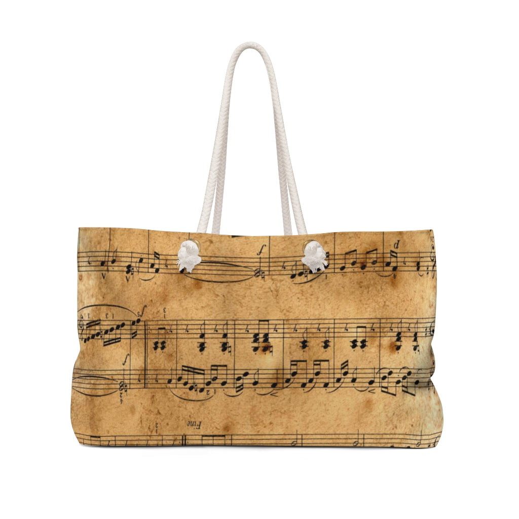 Antique General print weekender bag, casual tote, design 34