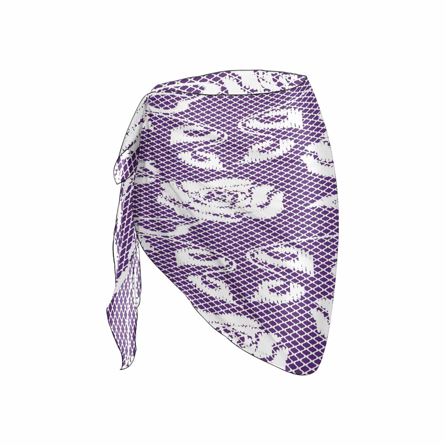 Beach Sarong, cover up, Printed Lace, Victorian lace design 18