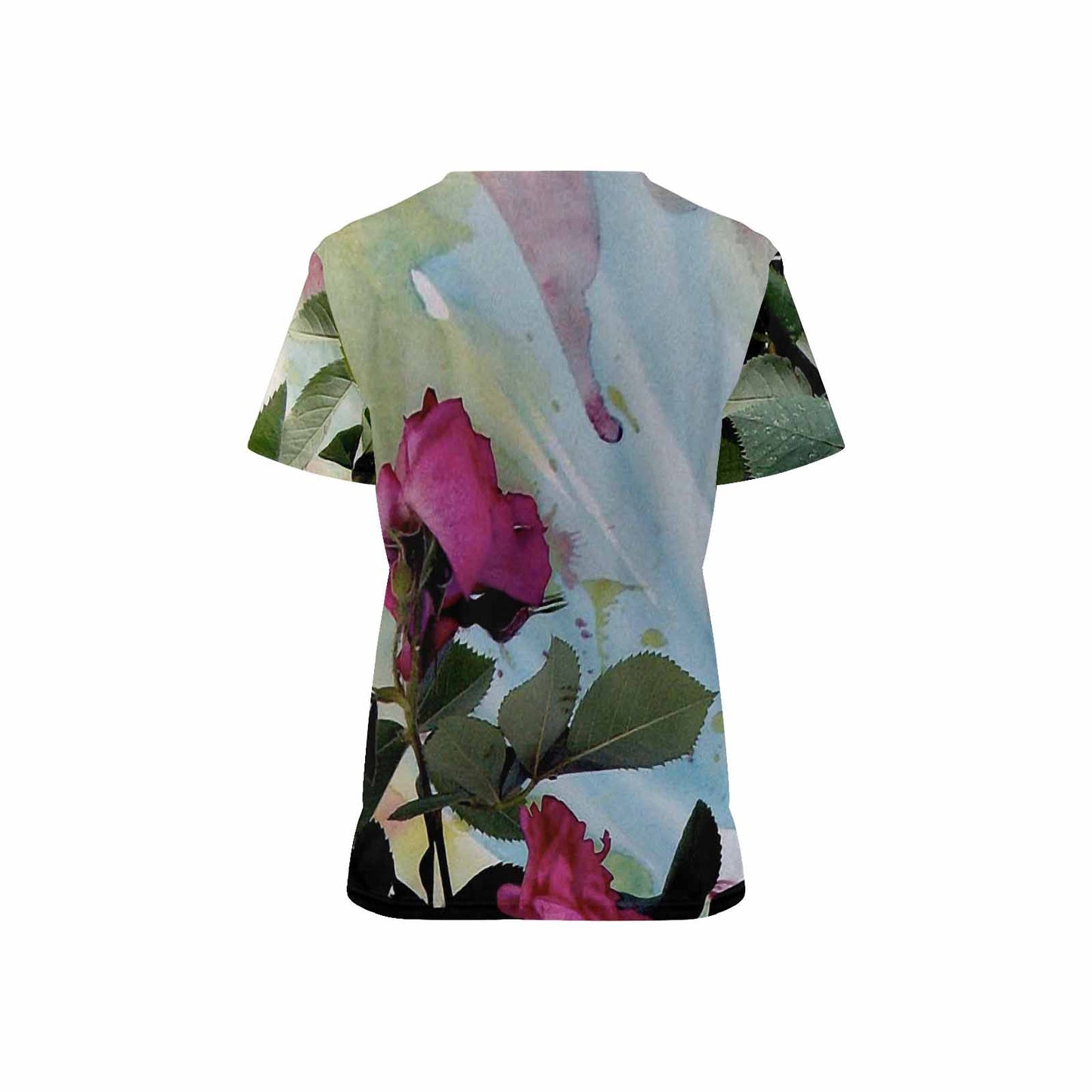 Vintage Floral professional scrubs, nurses scrub, unisex, Design 21