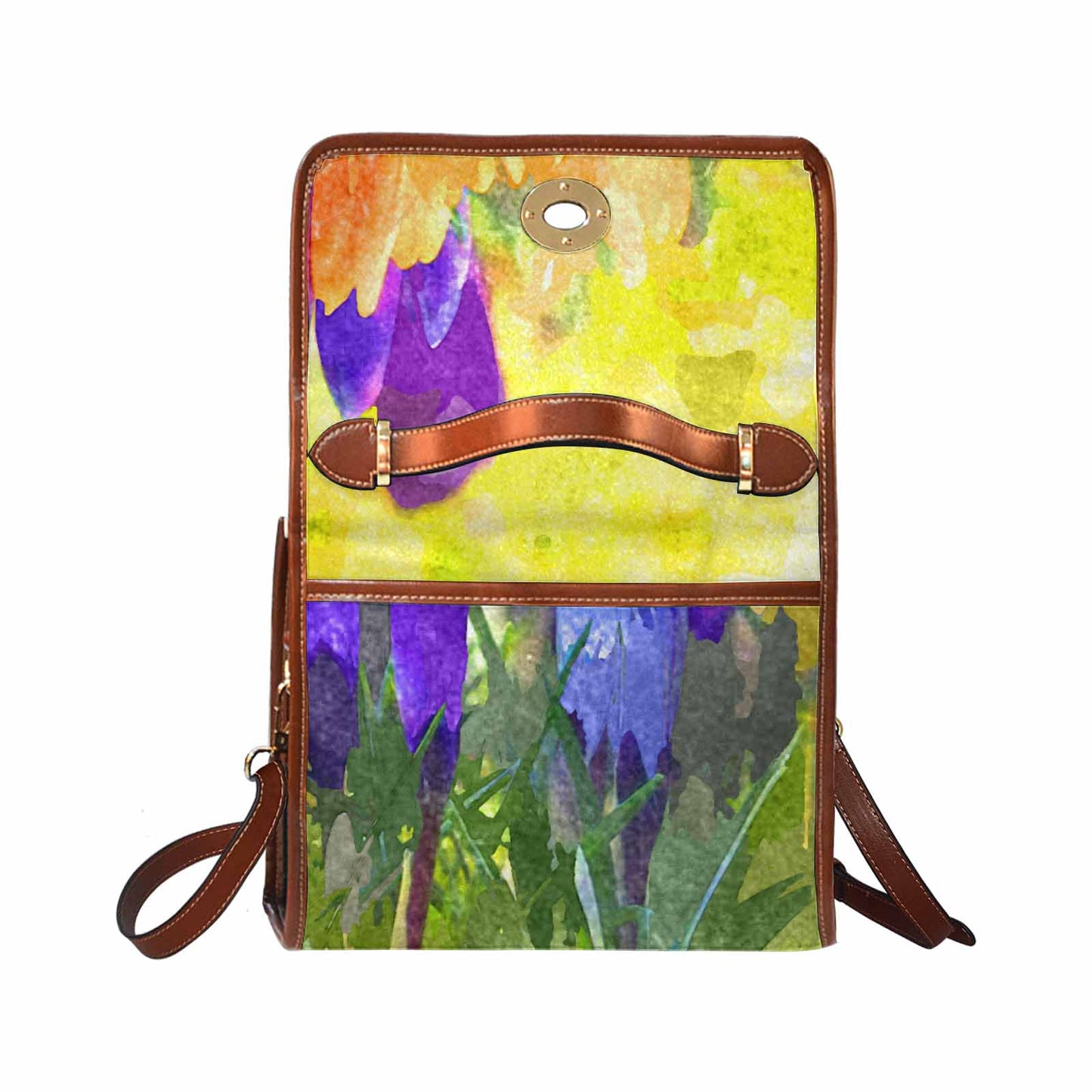 Water Color Floral Handbag Model 1695341 Design 181