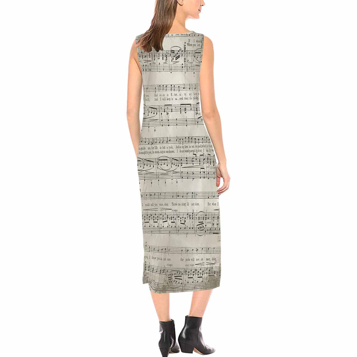 Antique General long chic dress, MODEL 09538, design 19