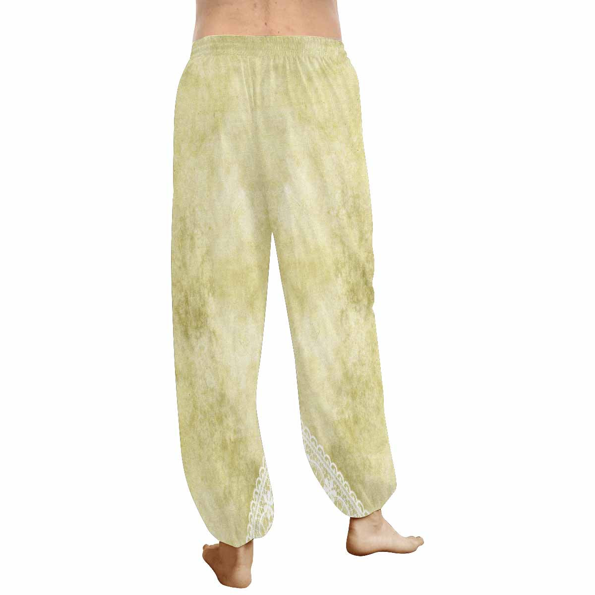 Victorian lace print Haram pants, loose comfy pants design 43