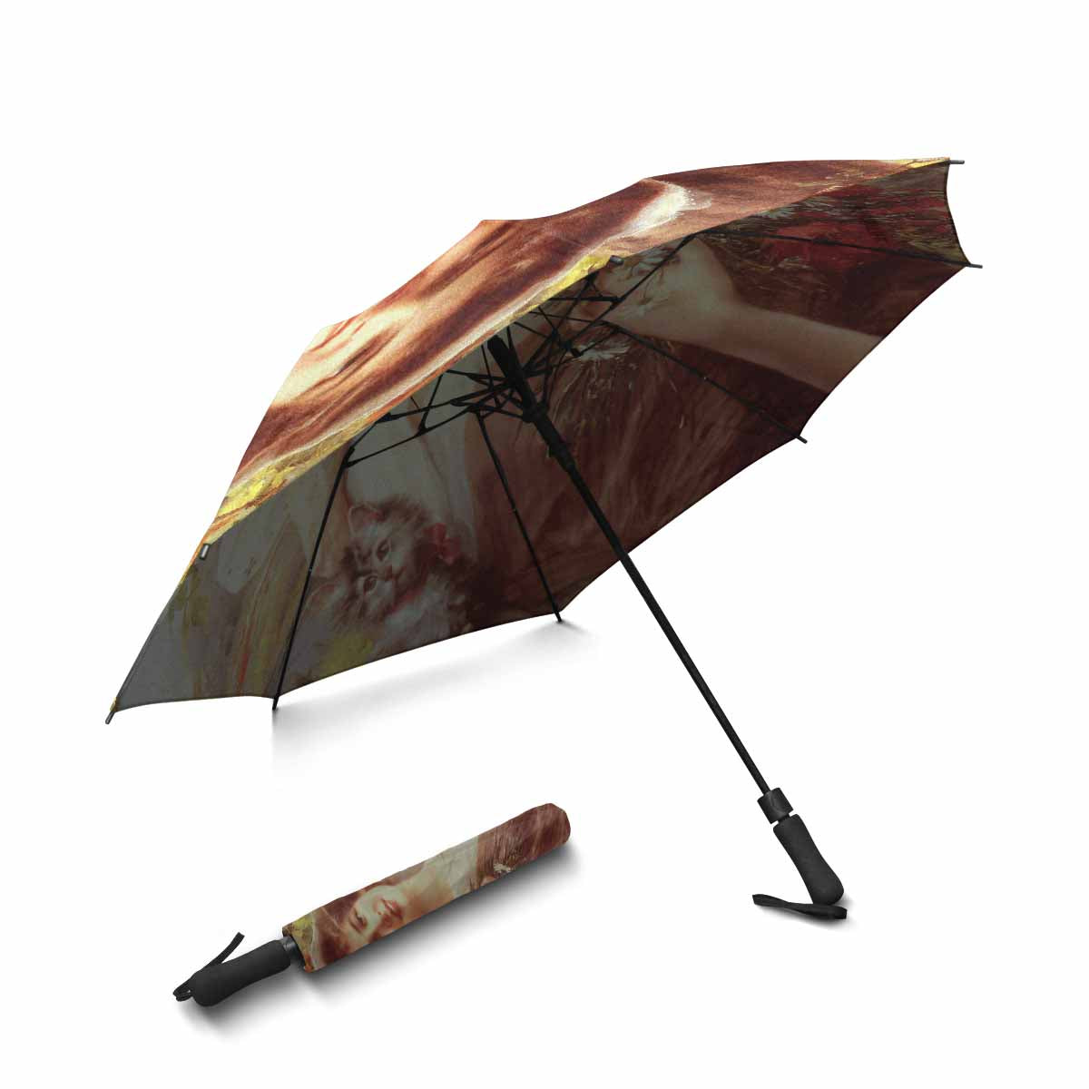 Victorian Lady Design UMBRELLA, COUNTRY SUMMER Model U05