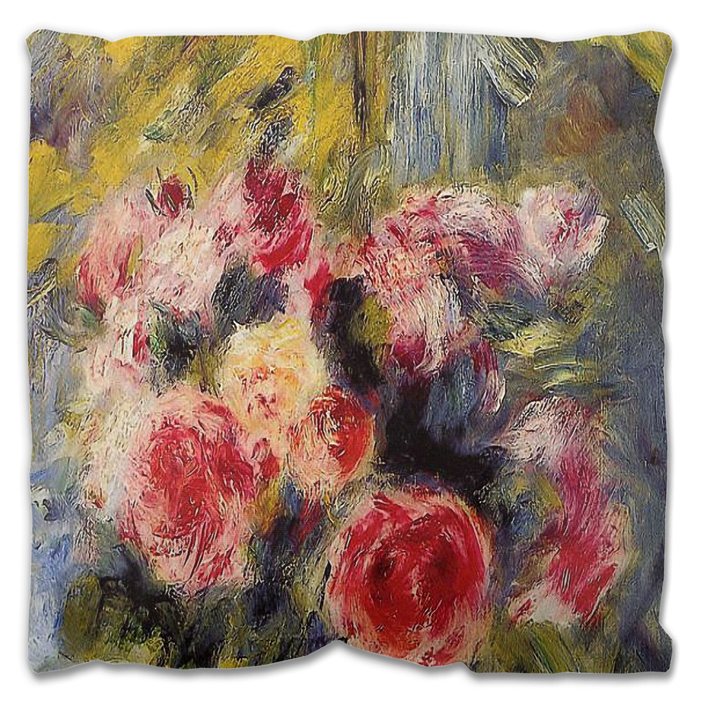 Vintage floral Outdoor Pillows, throw pillow, mildew resistance, various sizes, Design 26