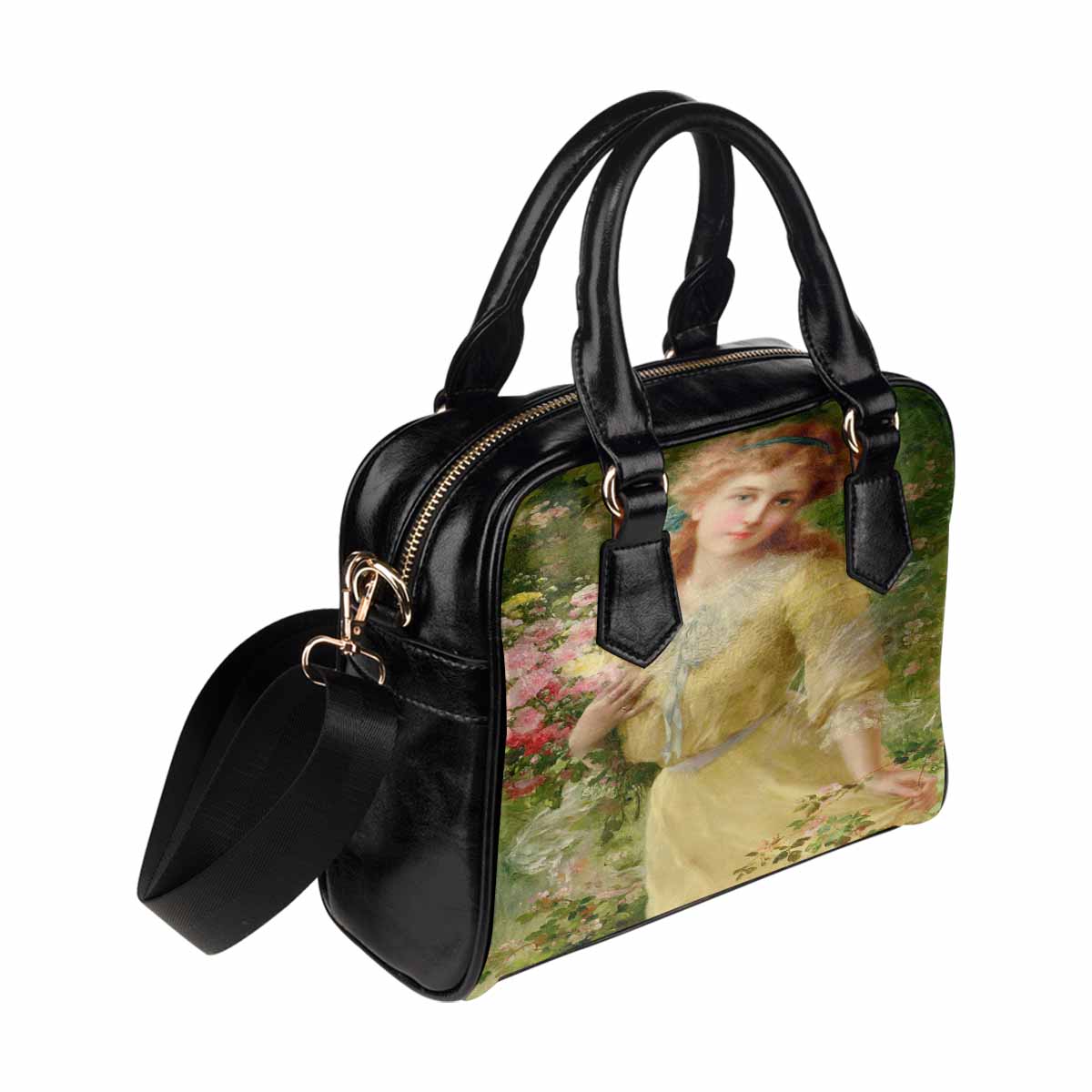 Victorian Lady design handbag, Mod 19163453, Portrait of a Girl