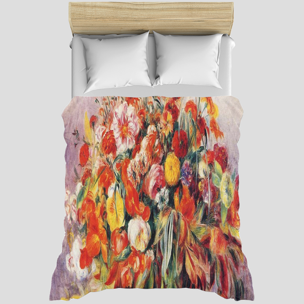 Vintage floral duvet cover, King, queen or twin, Design 19