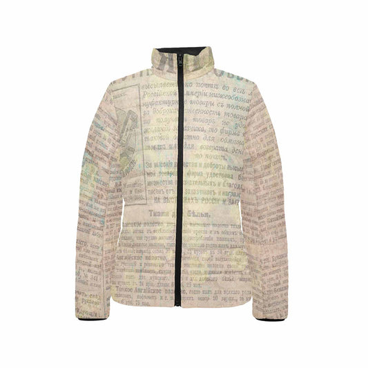 Antique general print quilted jacket, design 61