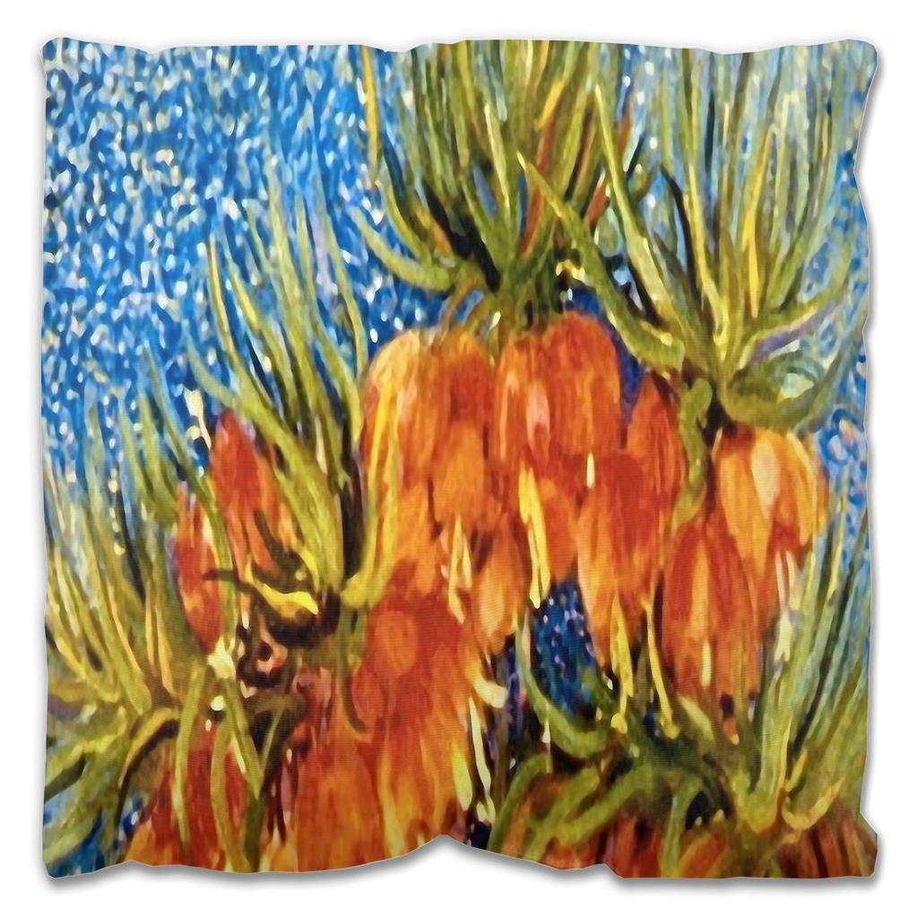 Vintage floral Outdoor Pillows, throw pillow, mildew resistance, various sizes, Design 42