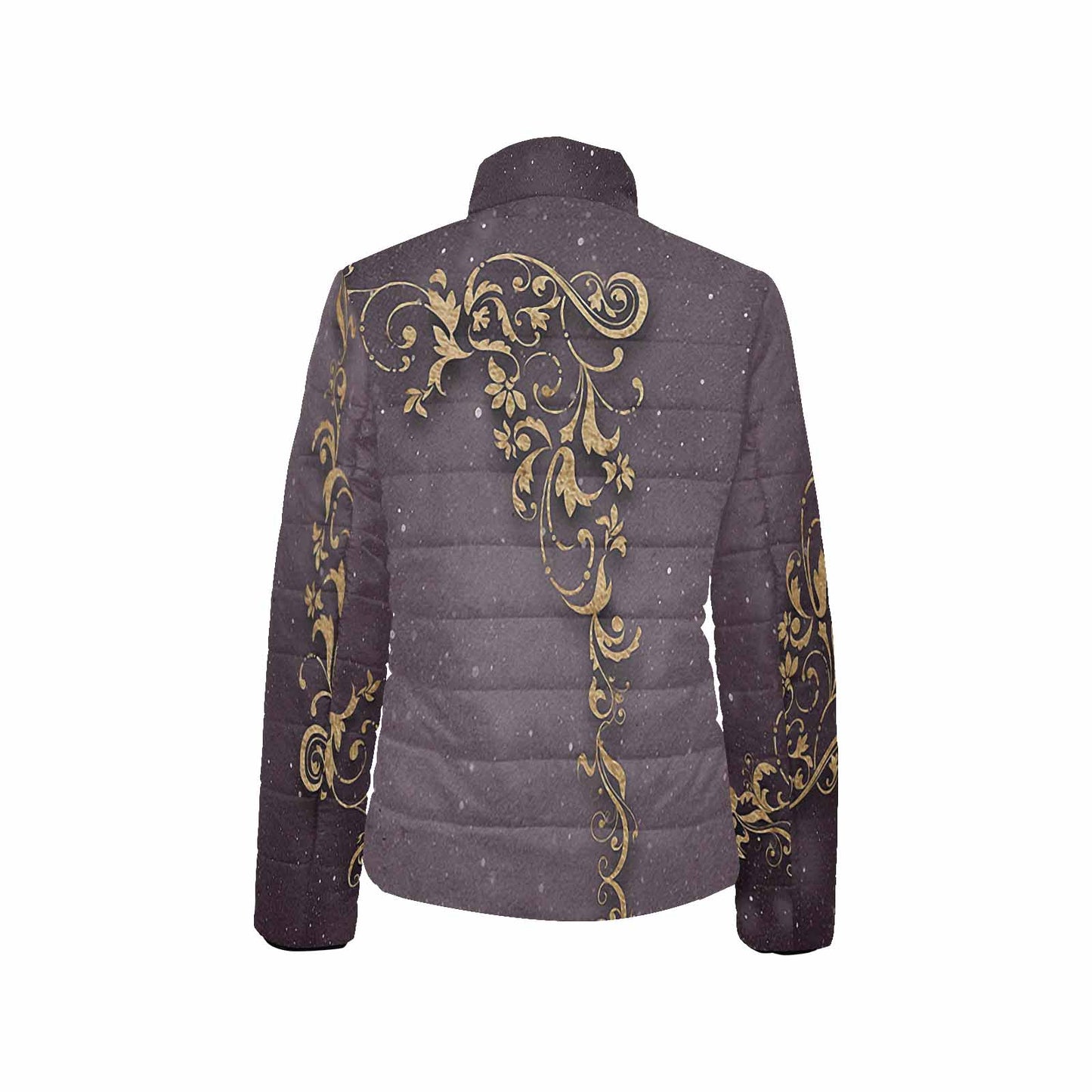 Antique general print quilted jacket, design 43