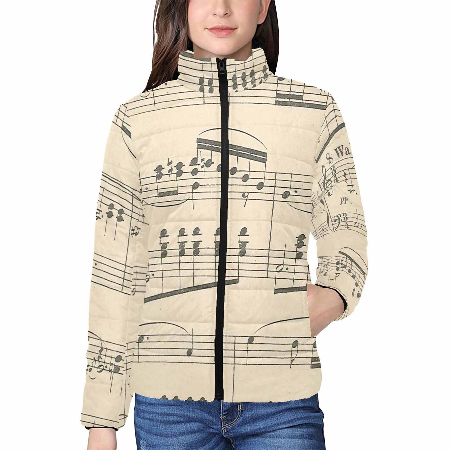 Antique general print quilted jacket, design 18