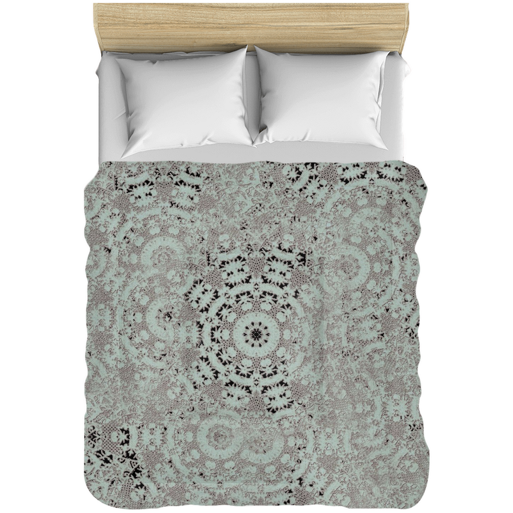 Vintage lace comforter, twin, twin XL, queen or king, Design 51