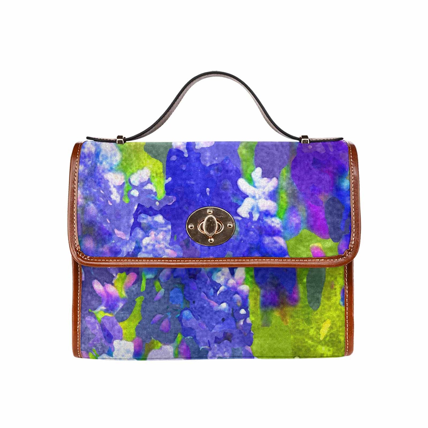 Water Color Floral Handbag Model 1695341 Design 129