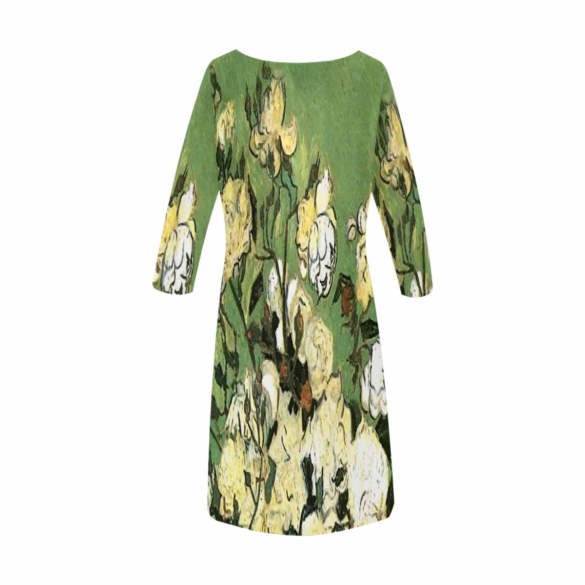 Vintage floral loose dress, model D29532 Design 55