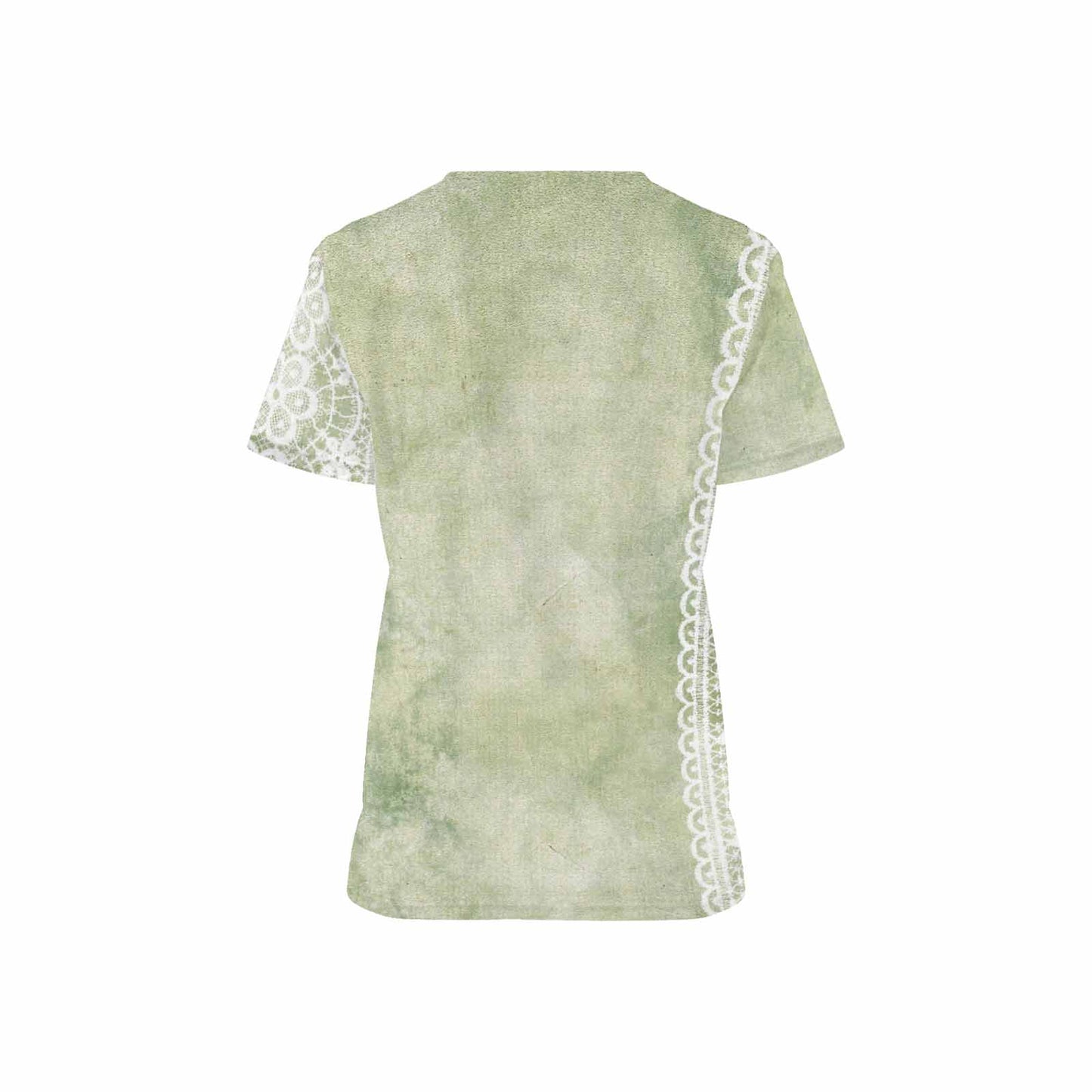 Victorian lace print professional scrubs, nurses scrub, unisex, design 42