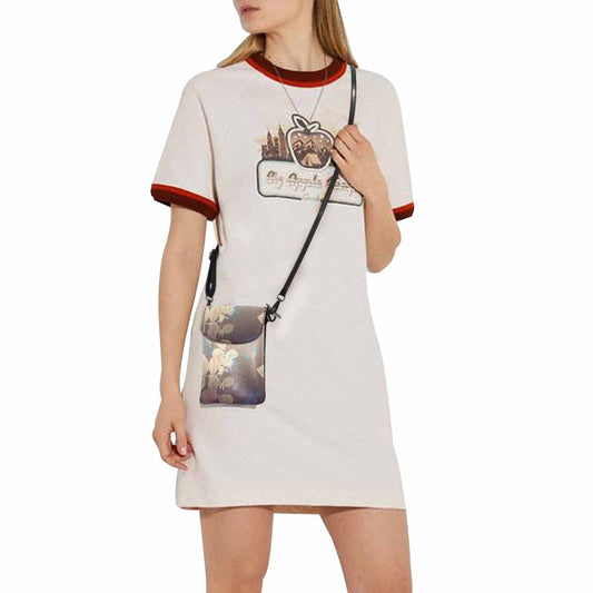 General Victorian cell phone purse, mobile purse, Design 48