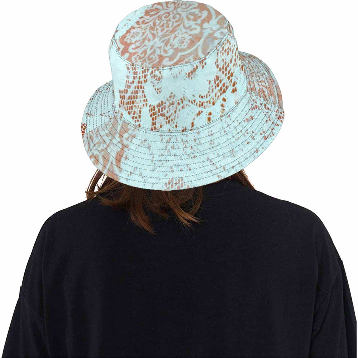 Victorian lace Bucket Hat, outdoors hat, design 23