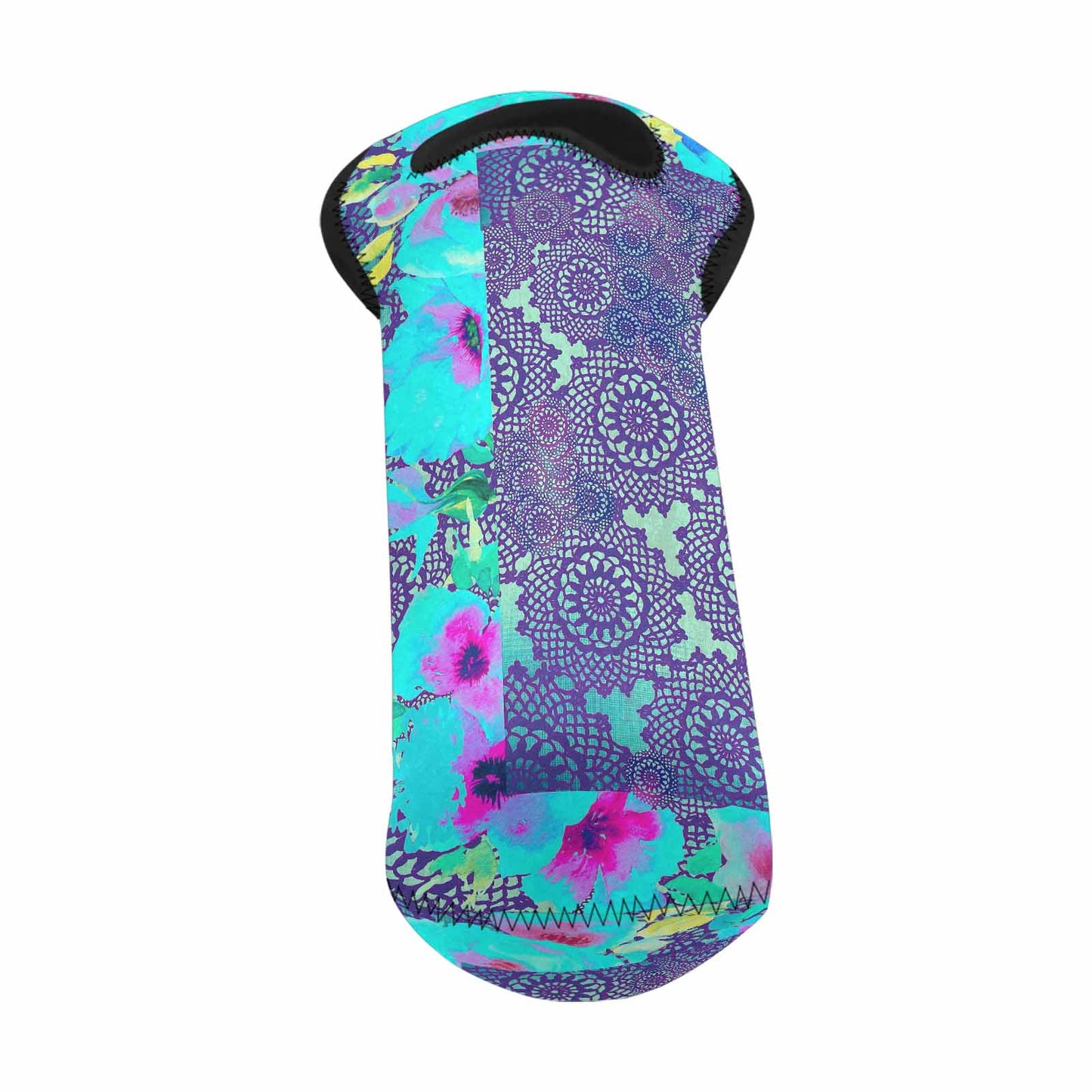 Victorian Lace 1 bottle wine bag, design 14