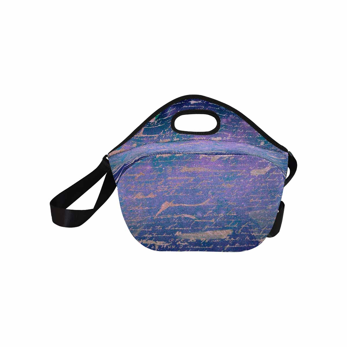 Antique general print, insulated lunch bag, design 52