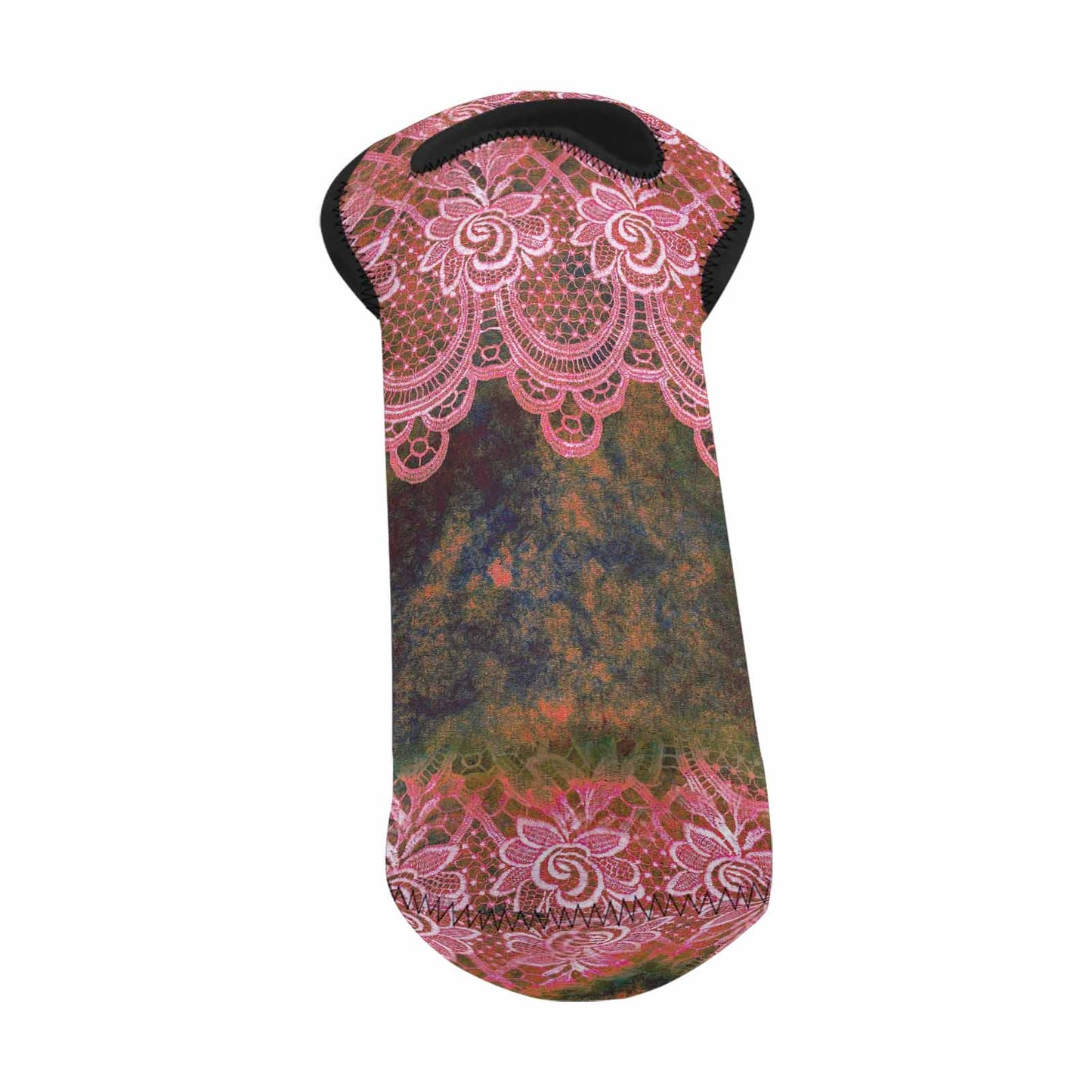 Victorian Lace 1 bottle wine bag, design 32