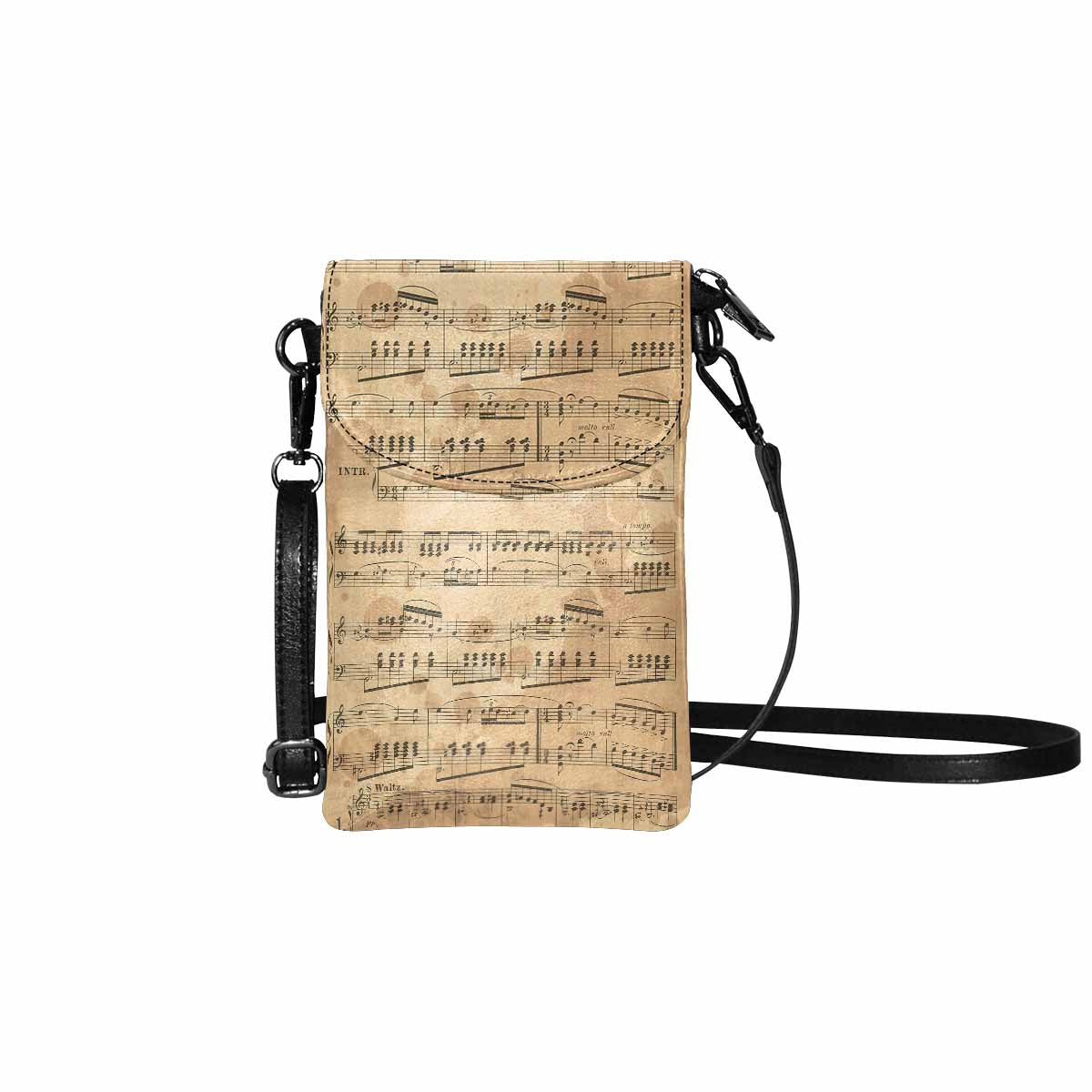 General Victorian cell phone purse, mobile purse, Design 55