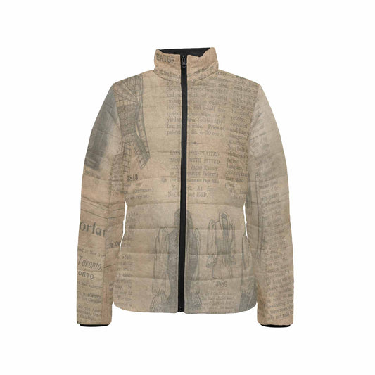 Antique general print quilted jacket, design 36