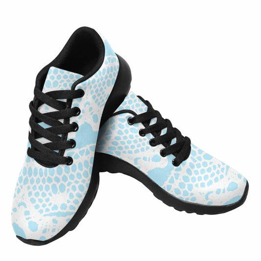 Victorian lace print, womens cute casual or running sneakers, design 08