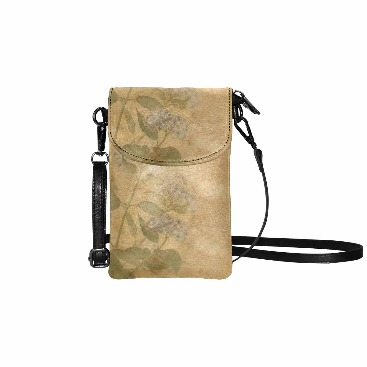 General Victorian cell phone purse, mobile purse, Design 28