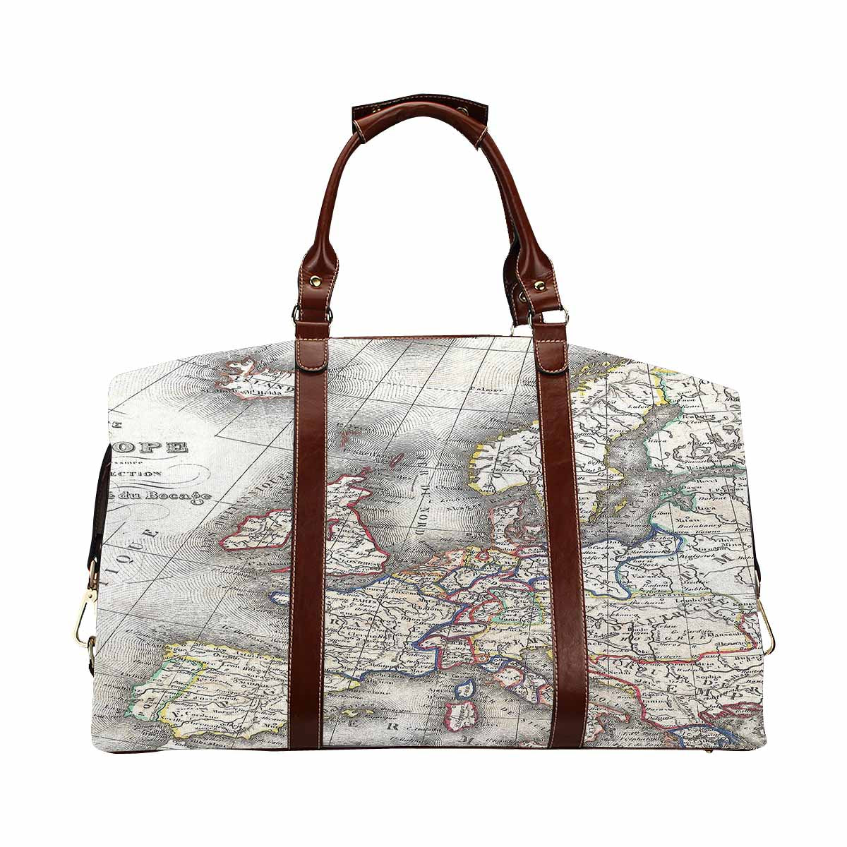 Antique Map design travel bag, Model 1695343, Design 36