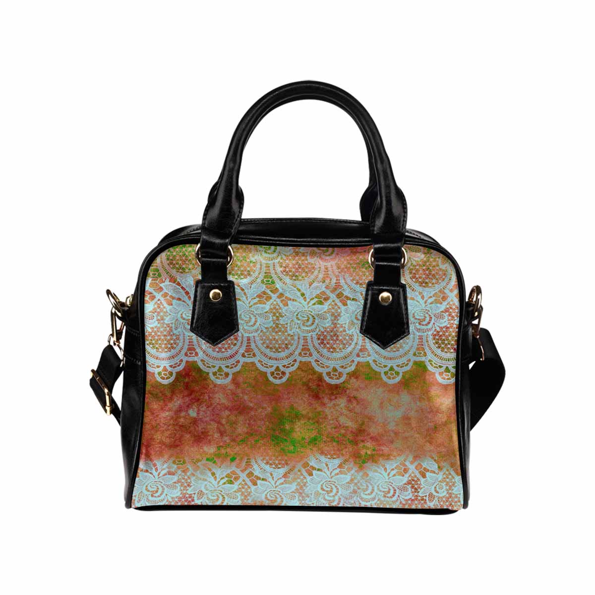 Victorian lace print, cute handbag, Mod 19163453, design 31